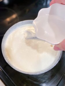 Making Homemade Ricotta Cheese